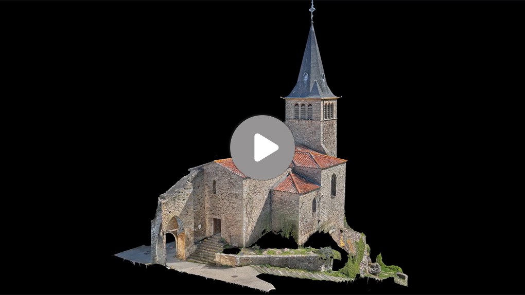 relevé 3D drone et laser, réalisation plan coupe et élémvation