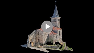 relevé 3D drone et laser, réalisation plan coupe et élémvation